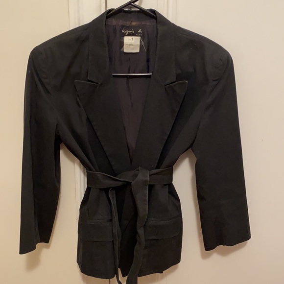 Belted Agnes B jacket - Picture 4 of 4